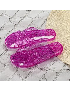 Sandalia transparentes para mujer mayoreo LHESH 2