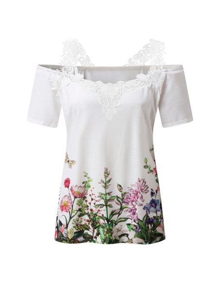 Mayoreo de ropa importada, moda plus blusa para dama - ID 43581