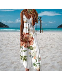 Mayoreo de ropa importada, moda plus vestido para dama - ID 43574