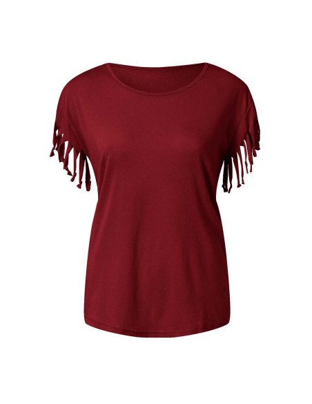 Mayoreo de ropa importada, moda plus blusa para dama - ID 43580