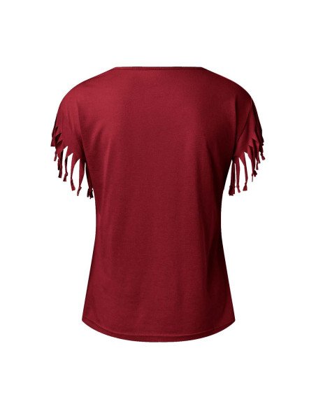 Mayoreo de ropa importada, moda plus blusa para dama - ID 43580