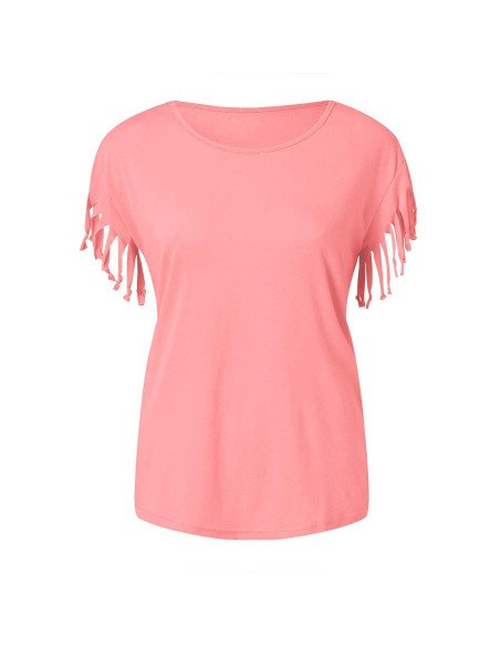 Mayoreo de ropa importada, moda plus blusa para dama - ID 43579