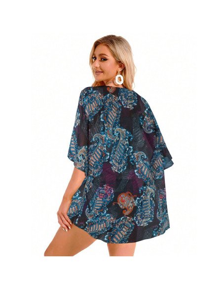 Moda plus kimono para dama al mayoreo ofrece LHESH - ID 43606