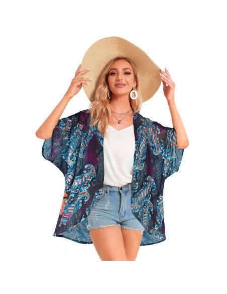 Moda plus kimono para dama al mayoreo ofrece LHESH - ID 43606