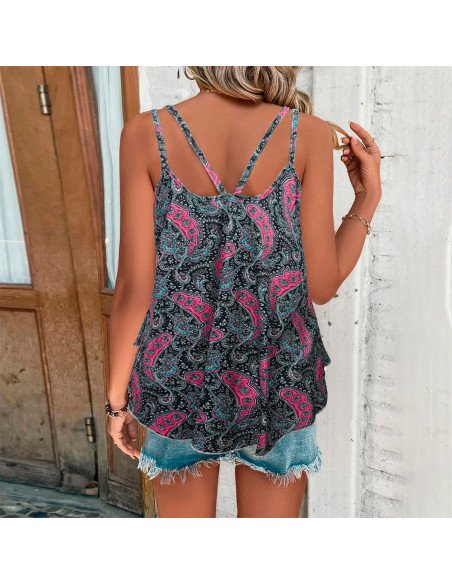 Mayoreo de ropa importada, moda plus blusa para dama - ID 43593