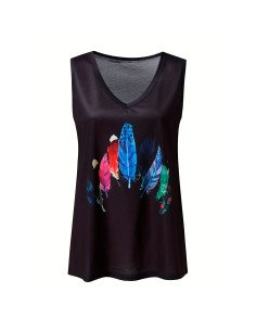 Mayoreo de ropa importada, moda plus blusa para dama - ID 43599 2