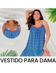 Mayoreo de ropa importada, moda plus vestido para dama - ID 43552 2
