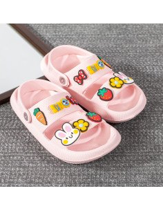 Sandalia de EVA con Figuras Plastisol para Niña  | LHESH.mx | Mayoreo Calzado, Ropa y más productos. 2