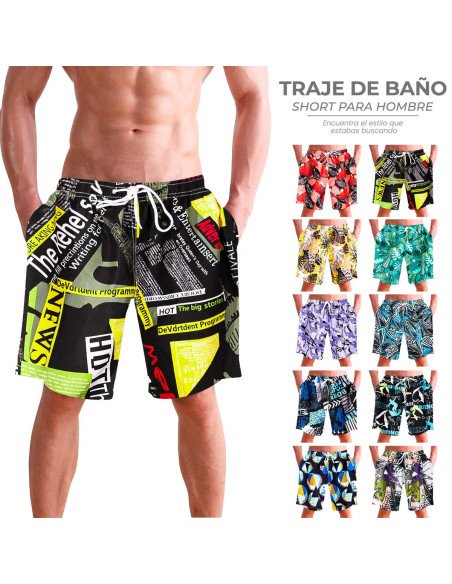 Shorts de playa para hombre al mayoreo en LHESH