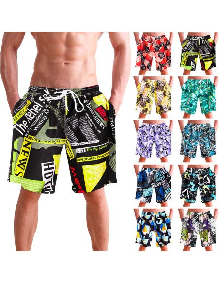 Shorts de playa para hombre al mayoreo en LHESH