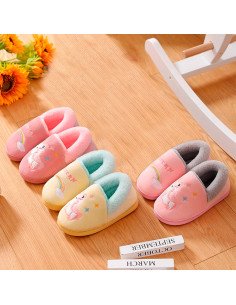 Pantuflas de Unicornio para niña al mayoreo en LHESH