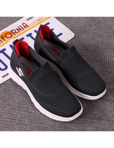 Tenis de inyección hombre al mayoreo ofrece LHESH - ID 44201 gris