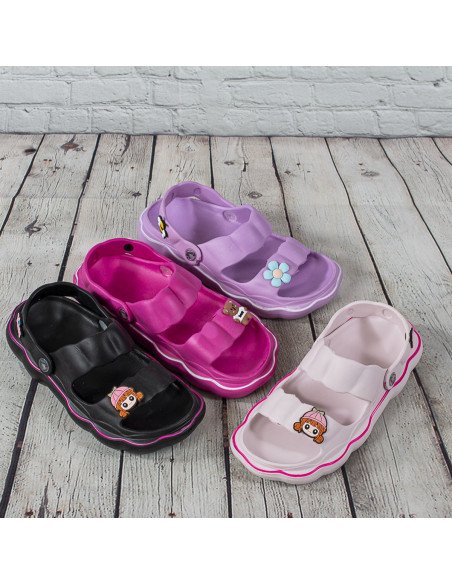 Mayoreo de sandalias para dama en LHESH.mx