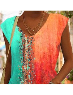 Moda plus camiseta para dama al mayoreo ofrece LHESH – ID 44661 2