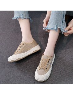 Tenis de inyección para dama al mayoreo ofrece LHESH -  ID 45392 beige 2