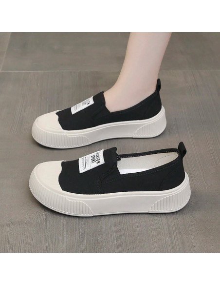 Tenis negros para mujer mayoreo en LHESH