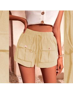 Moda plus blusa para dama al mayoreo ofrece LHESH – ID 45228 beige claro