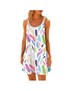 Vestido de Verano Mujer importado al mayoreo en LHESH 2
