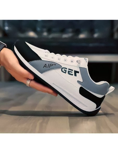 Tenis de inyección para hombre al mayoreo ofrece LHESH - ID 45735 blanco/gris