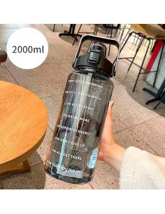 Botella motivacional ofrece LHESH al mayoreo - ID 46059 negra 2