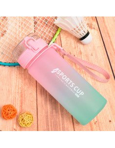Botella deportiva ofrece LHESH al mayoreo - ID 46042 rosa/verde 2