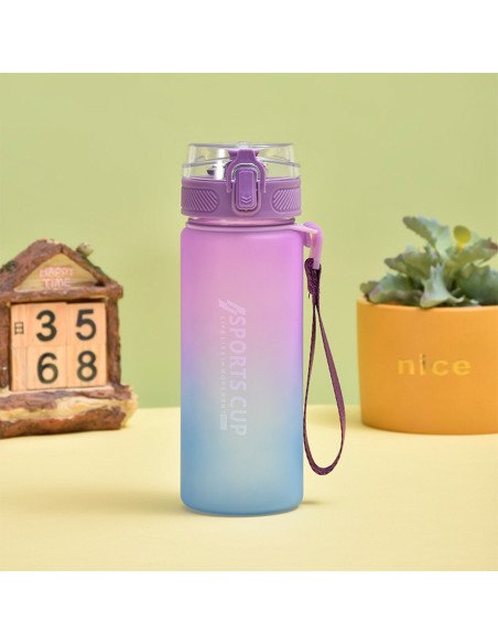 Botella deportiva ofrece LHESH al mayoreo - ID 46044 morado/azul