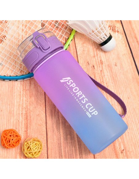 Botella deportiva ofrece LHESH al mayoreo - ID 46044 morado/azul