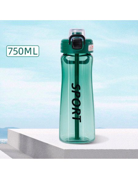 Botella deportiva ofrece LHESH al mayoreo - ID 46046 verde