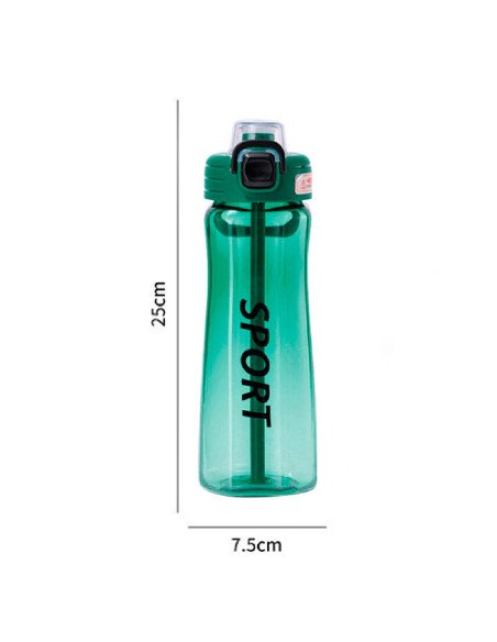 Botella deportiva ofrece LHESH al mayoreo - ID 46046 verde