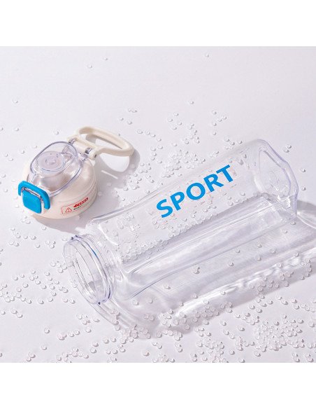 Botella deportiva ofrece LHESH al mayoreo - ID 46047 blanca