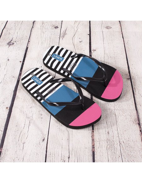 Sandalias de playa con estampadas al Mayoreo en LHESH