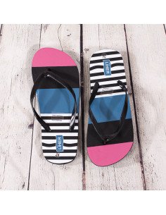 Sandalias de playa con estampadas al Mayoreo en LHESH 2