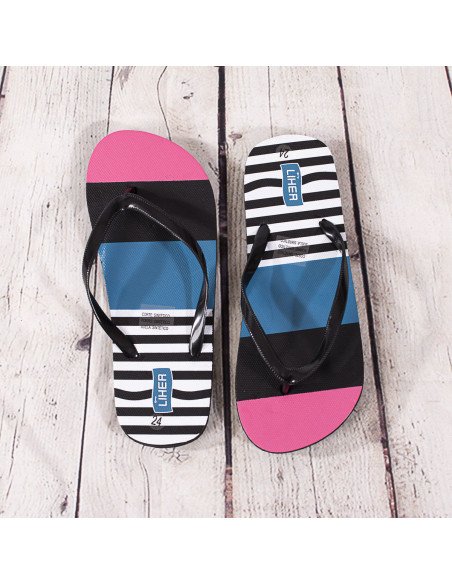 Sandalias de playa con estampadas al Mayoreo en LHESH