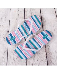 Sandalias de playa con estampadas al Mayoreo en LHESH 2
