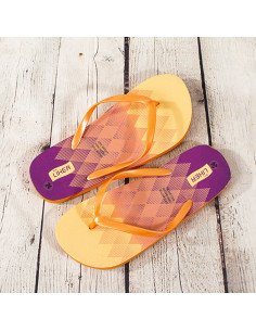 Sandalias de playa mujer con estampado al Mayoreo en LHESH 2