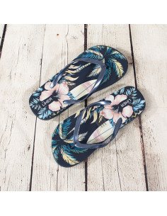 Sandalias de playa mujer con estampado al Mayoreo en LHESH 2