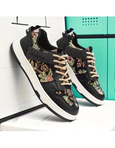 Tenis de inyección hombre al mayoreo ofrece LHESH - ID 46013 negro 2