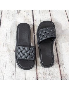 Sandalias de plástico para dama importadas al mayoreo en LHESH