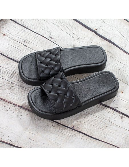 Sandalias de plástico para dama importadas al mayoreo en LHESH