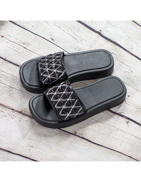 Sandalias de plástico para dama importadas al mayoreo en LHESH