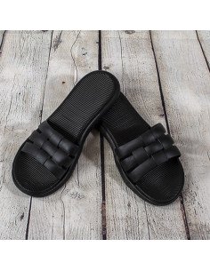 Sandalias de plástico para dama importadas al mayoreo en LHESH 2