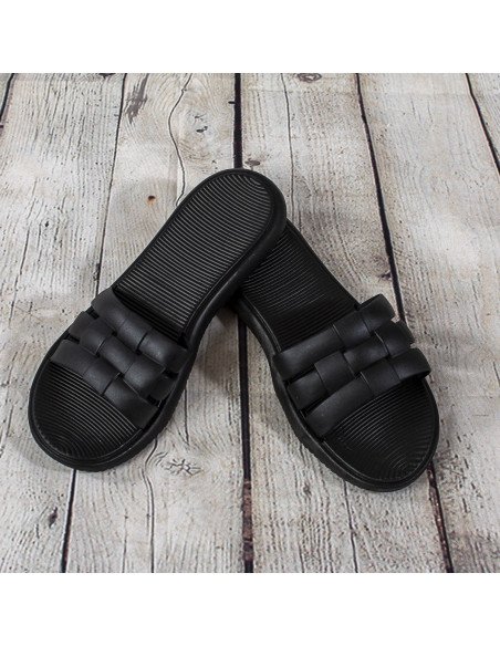 Sandalias de plástico para dama importadas al mayoreo en LHESH