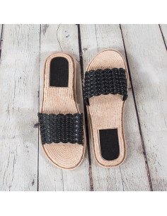 Sandalias de plástico para dama importadas al mayoreo en LHESH 2