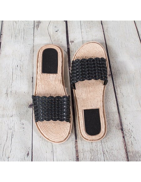 Sandalias de plástico para dama importadas al mayoreo en LHESH