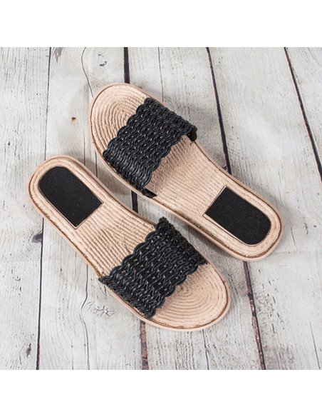 Sandalias de plástico para dama importadas al mayoreo en LHESH