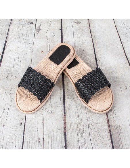 Sandalias de plástico para dama importadas al mayoreo en LHESH