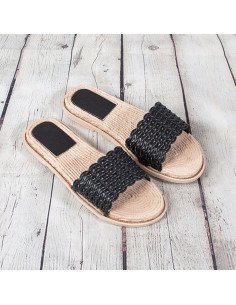 Sandalias de plástico para dama importadas al mayoreo en LHESH