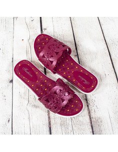 Sandalias de plástico para dama importadas al mayoreo en LHESH 2