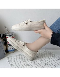 Tenis para mujer suela plana importados mayoreo en LHESH