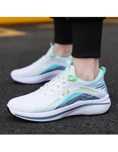 Tenis deportivos para hombre con malla al Mayoreo en LHESH 2